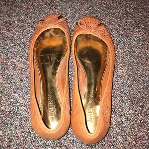Lauren Ralph Lauren Abbie Ballet Flats size 9